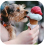 dog eating ice cream